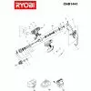 Ryobi CHD1441 Spare Parts List Type: 5133000071